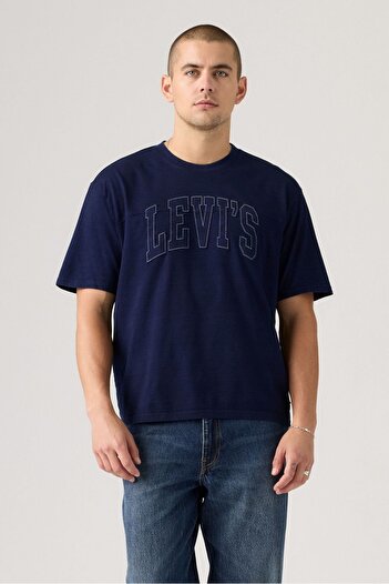 Levi's Lockwood Practice Navy Blue Men's T-Shirt