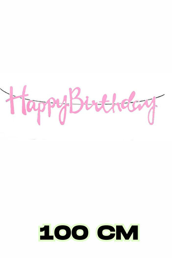 Baloncu Nene Happy Birthday Text Banner 2 Pieces of 7 Balloon Stand 10 Pieces of Silver 10 Pieces of Penbe Balloon Birthday Ornament