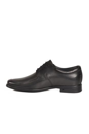 WALKWAY Black Genuine Leather Men's Classic Shoes 1882 m