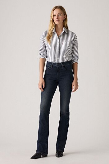 Levi's 725 High Rise Bootcut Stuck In The Sand Mavi Jeans pentru femei