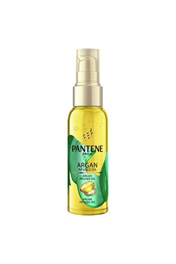 Pantene Ulei de par Pro-V Smooth & Sleek, imbogatit cu ulei de argan, 100 ml