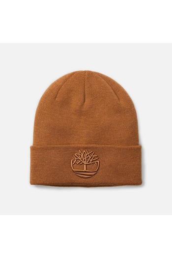 Timberland 3D Embroidery Beanie Men's Yellow Hat Tb0A65Hp2311