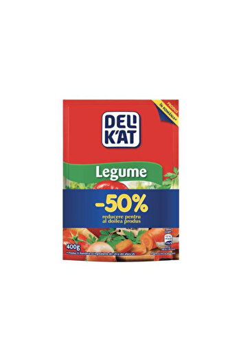 Delikat Baza Mancare Legume 400G 1+(1-50%)