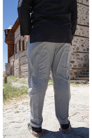 MyReal Lycra Cotton Soft Fabric Baggy Trousers