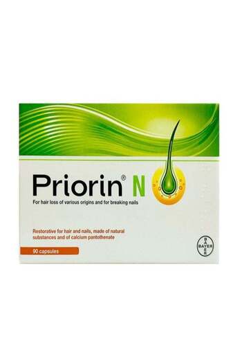 Priorin N Capsules, Hair Loss Supplement, Pack of 90's