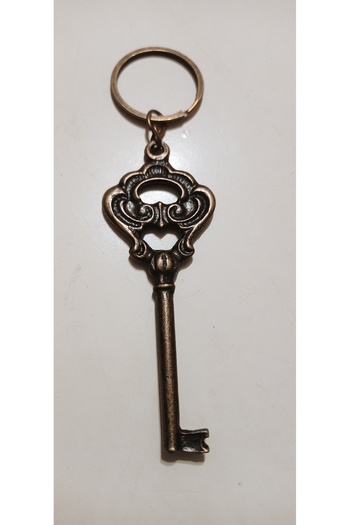 PİRAMİGO Feng Shui Wish Good Luck Key Symbol Metal Keychain