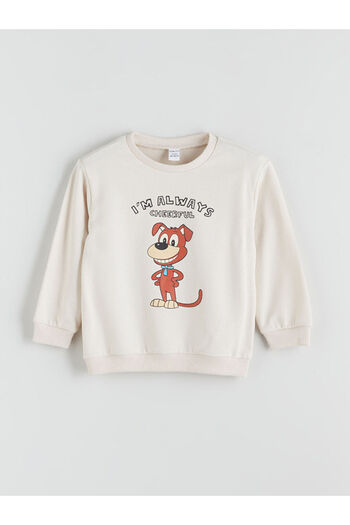 LC Waikiki Crew Neck Printed Boys' Sweatshirt