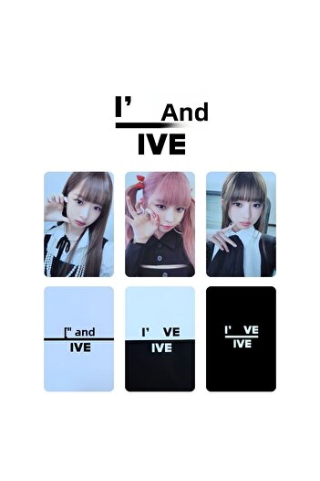 Kpop Dünyasi I've Rei ''I've Ive'' Album Card Set