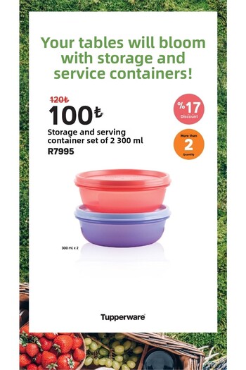 Tupperware # Sugar 2 Li