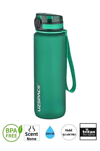 Vagonlife Uzspace Snatch Tritan Water Bottle - 800ml