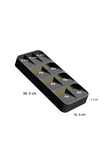 Decobella 9 Compartment Spoon Holder - Drawer Set