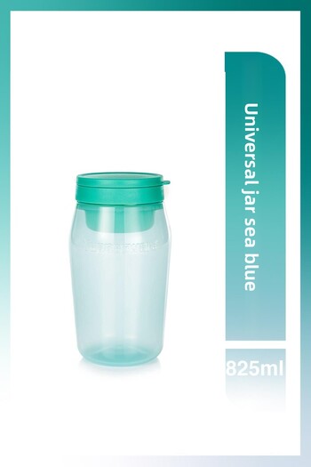 Tupperware Universal Series Food Storage Jar Teal 825 ml