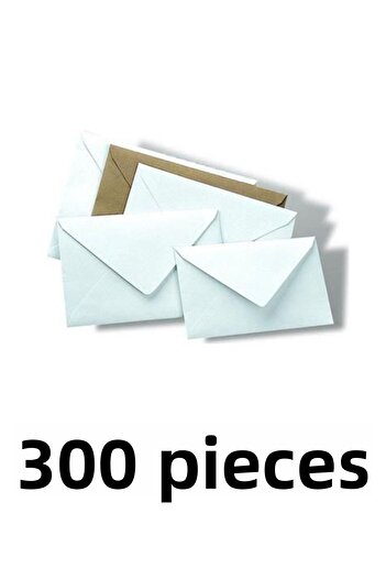Diplomat 300 Pieces 14x20 Cm Invitation Envelopes 90 Gr White