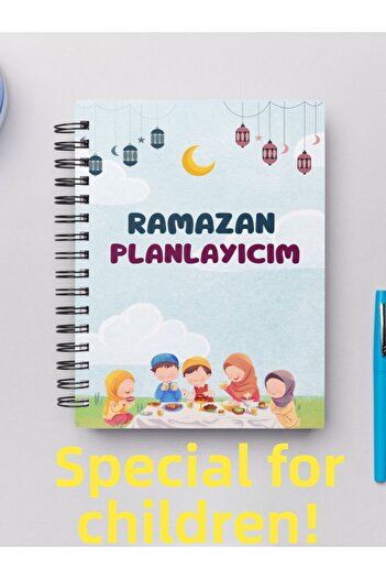 Craft Ramadan Planner (for Children), with Plenty of Stickers, 2025 Ramadan Agenda