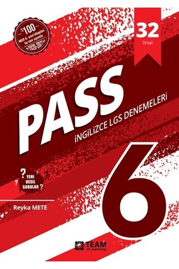 Team Elt Publishing 6. Grade English Pass 32 Trial