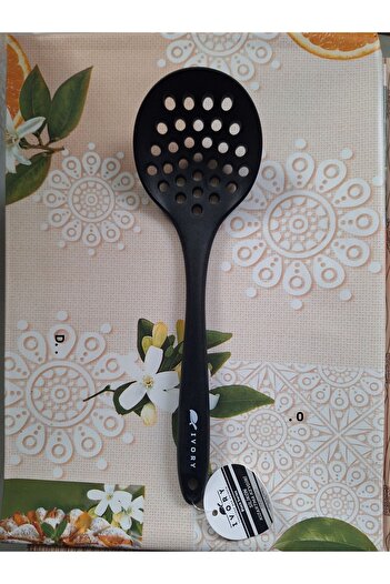 IVORY Non-Flammable Non-Stick Silicone Frying Colander