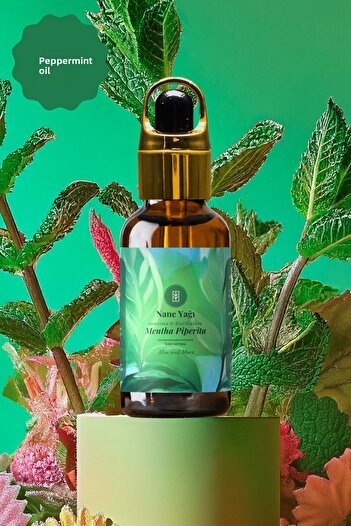 Mim and More Peppermint Oil - 100% Natural Essential Oil, 10 ml