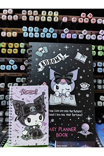 GiFi Седмичен тефтер и бележник Hello Kitty Kuromi