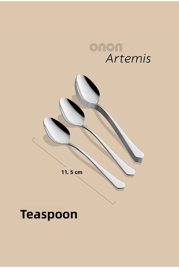 on-on Artemis 6-Piece Teaspoon - 18/10
