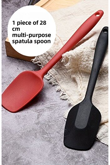BRE HOME 28cm Ultra-Quality Silicone Spatula - Fireproof and Non-Stick