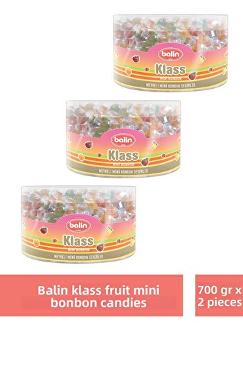 Kahve Dünyası 700 g X 3 Pcs Balin Box Fruity Mini Bonbon Candies