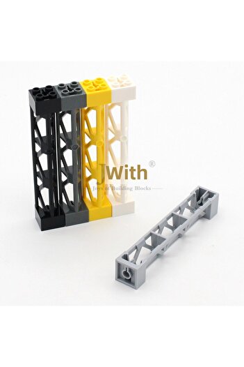 Choice 10pcs Moc Building Blocks 58827 Telegraph Pole Iron Frame Support 2x2x10 Girder DIY Bricks Compat...