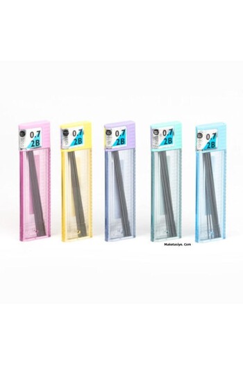Tombow 0.7 2b Pen Tip Black (pastel Colors) Pack of 5