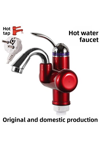 Sıcak Musluk Asg-3k Model Thermal Water Heater - Electric Water Heater, Faucet Mounted on the Sink