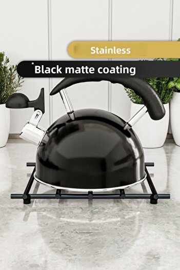 Bino Trivet, Underlay, Protection End Table, Fireproof, Stainless Full of Steel Serving Presentation