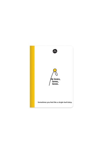 Hisli Şeyler 14x20 Lined Notebook - Loves
