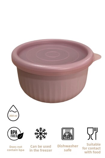 EVLE Vipahmet 0.30 Lt Pink Vacuum Storage Container
