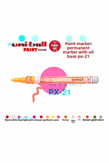 Uni Px-21 L Blue Coloring Pen