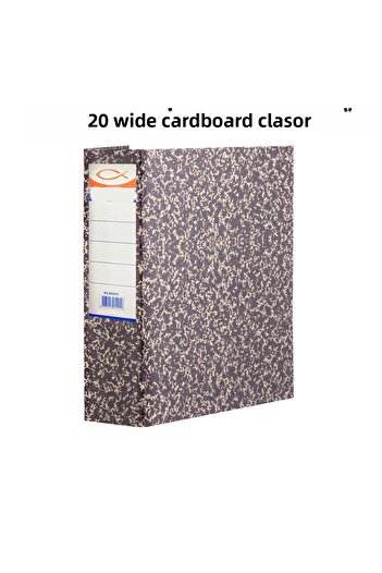 SEYFİKİRTASİYE 20 Pcs Wide Cardon Folder File Archive Folder Telgraf Folder