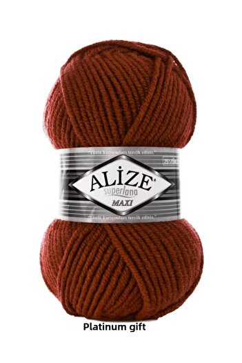 Alize Superlana Maxi Πλεκτά Νήματα Γιλέκο Ζακέτα Νήματα Φουλάρι Πλεκτό Νήμα 36 Ταν 5 Τεμάχια