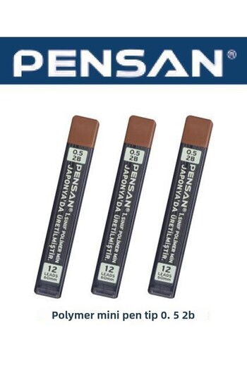 Pensan Polymer Min Pen Tip 0.5 2b 3 Pieces