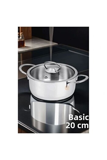 shopwave Stainless Steel Pot 20 cm