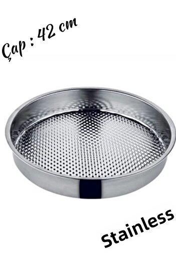 Efsoon Organics Stainless Steel Raw Meatball Tray 42 cm