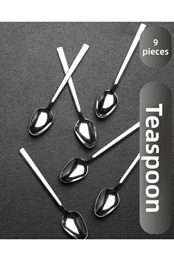 Viyalente 6 Pieces Steel Lux Teaspoon W-6lite-classic