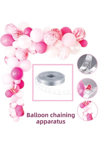 BALLOON-S 5m Balloon Chain Apparatus Transparent