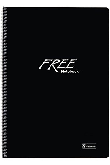 STOREMAX Snshop Color A4 Checkered 120 Yp. Pp Cover Spiral Free School Notebook 467437