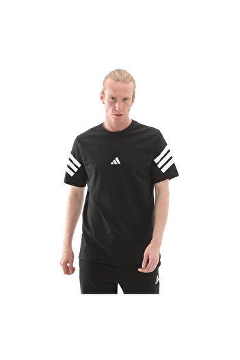 adidas JD4877-E M Fi 3S Reg T Ανδρικό T-Shirt Μαύρο