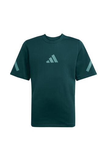 adidas Jw2432-C J Zne Tee &amp; Children's T-Shirt Green