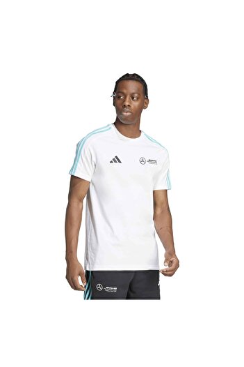 adidas JV5457-E Mercedes Dna Tee M Ανδρικό T-Shirt Λευκό