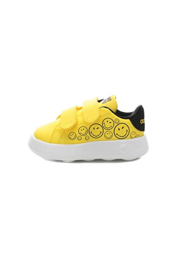 adidas Ji0501-B Advantage Smıley Cf I Baby Sports Shoes Yellow