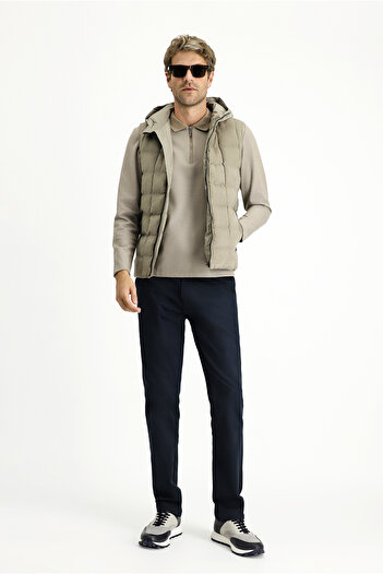 Kiğılı Slim Fit Slim Fit Hooded Sports Vest