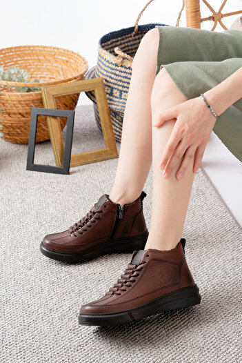 Dericalle shoes Γυναικεία μποτάκια από γνήσιο δέρμα