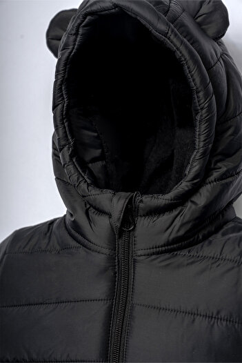 Verscon Girls Boys Hooded Fleece Lined Quilted Coats 1 - 5 Years