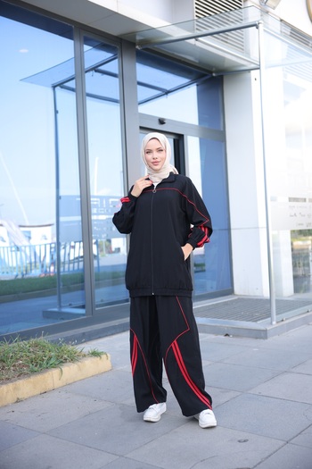 Wovi Γυναικεία Αθλητικά Ρούχα Hijab Γυναικεία Σετ Φόρμας