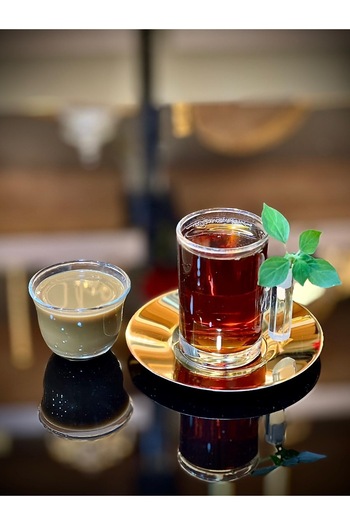 Eslim 18 Pieces Tea Cup Mirra Coffee so