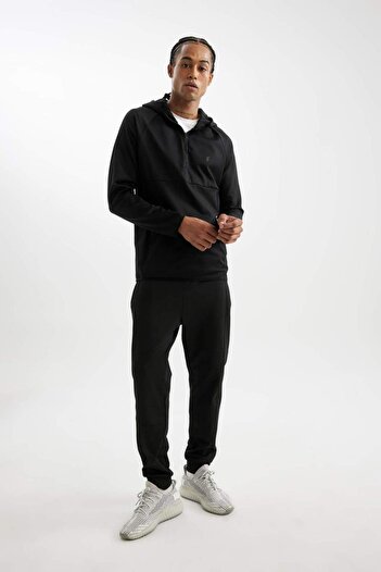DeFacto Defactofit Jogger Sweatpants Slim Fit Tight-Fitting Skuba Diver Fabric Standard Leg D1951Ax24Au